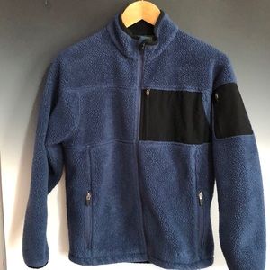 Boy’s LLBean Sherpa Fleece Full Zip Jacket L (14/16)
